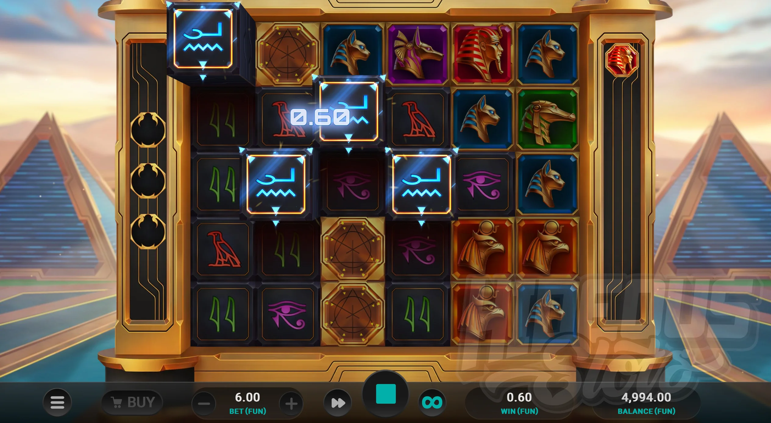 Glyph of Gods Offers Players 15,625 Ways to Win