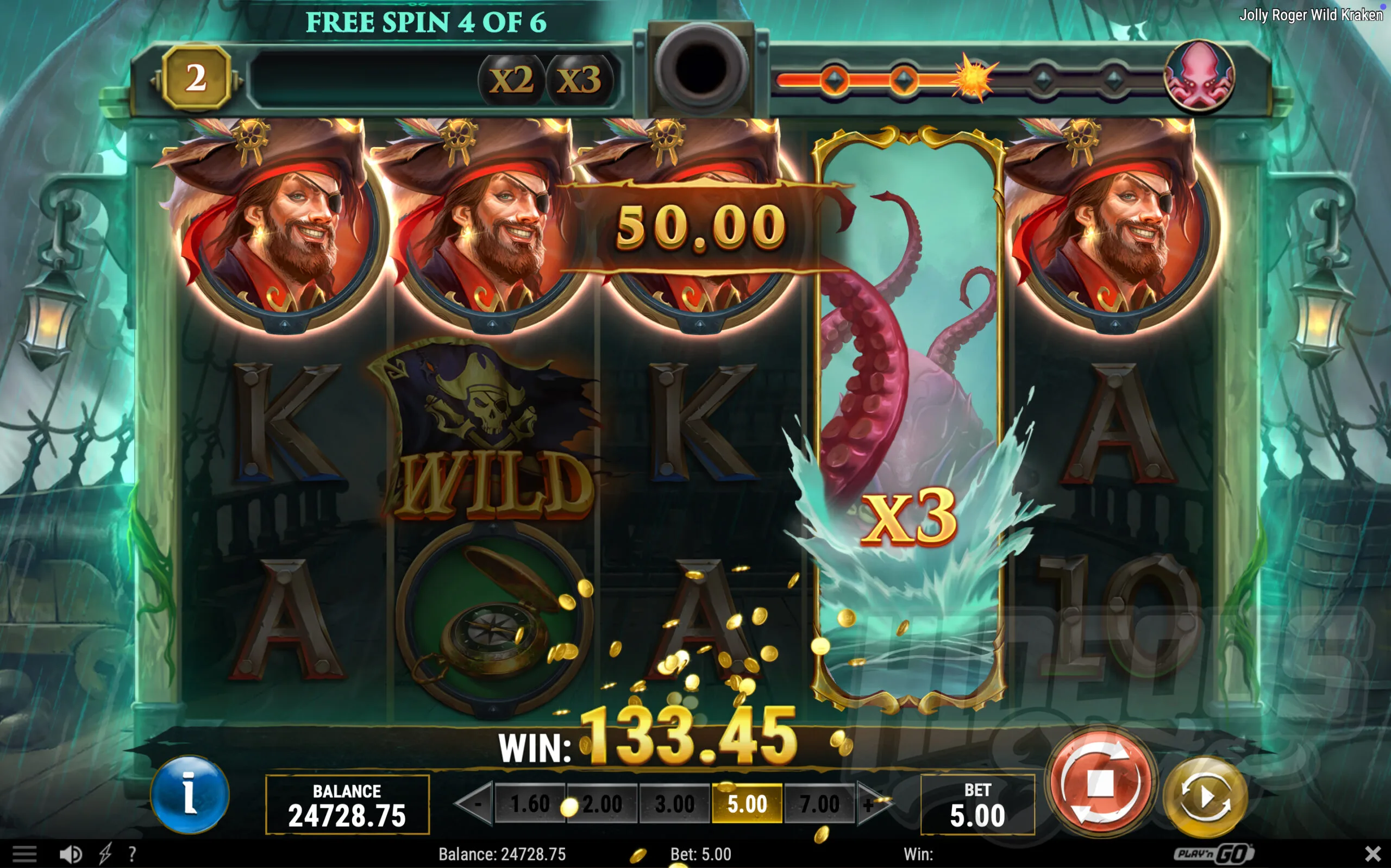 The Walking Wild is Sticky For the Duration of Free Spins