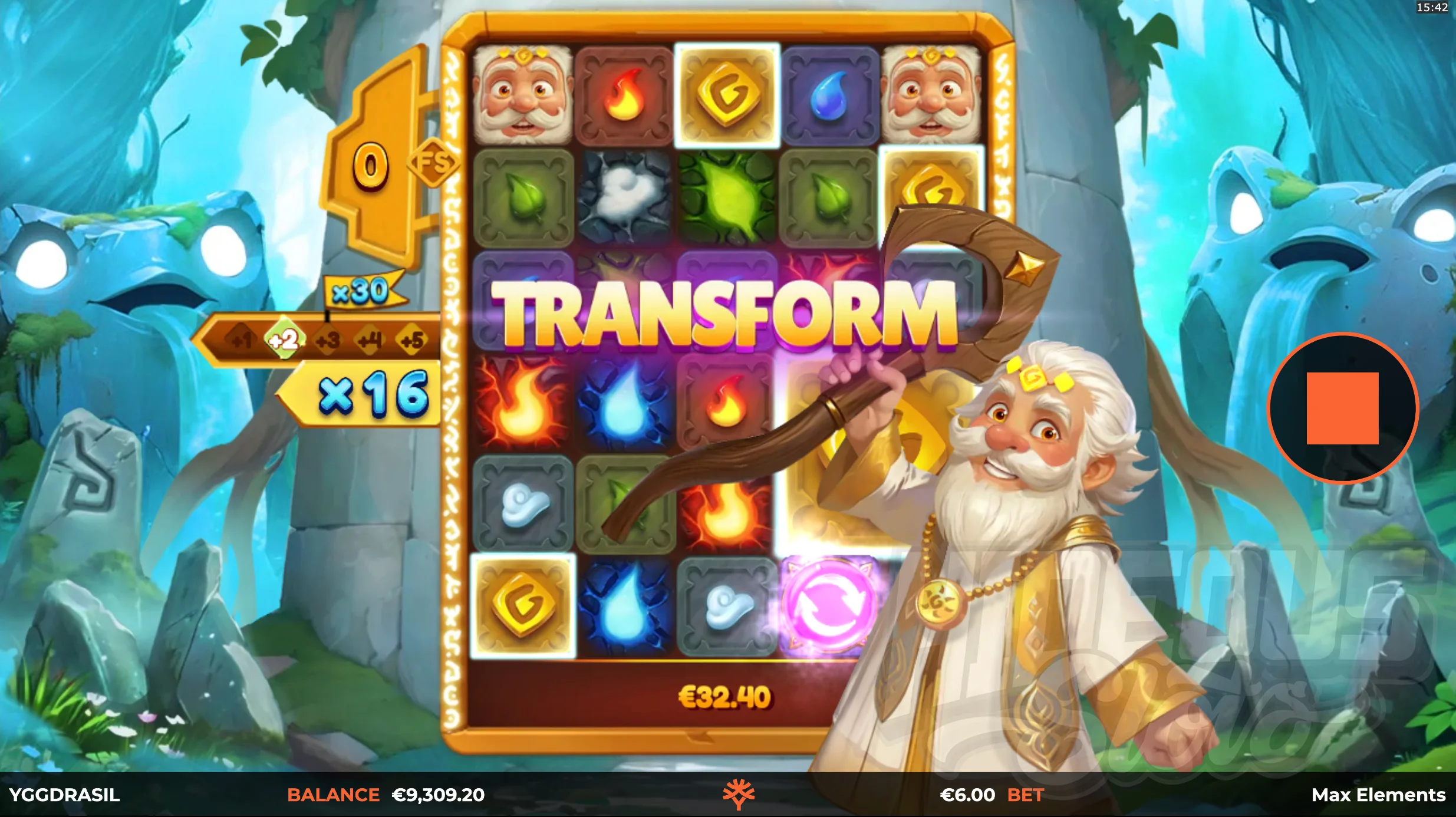 Max Elements Runic Free Spins