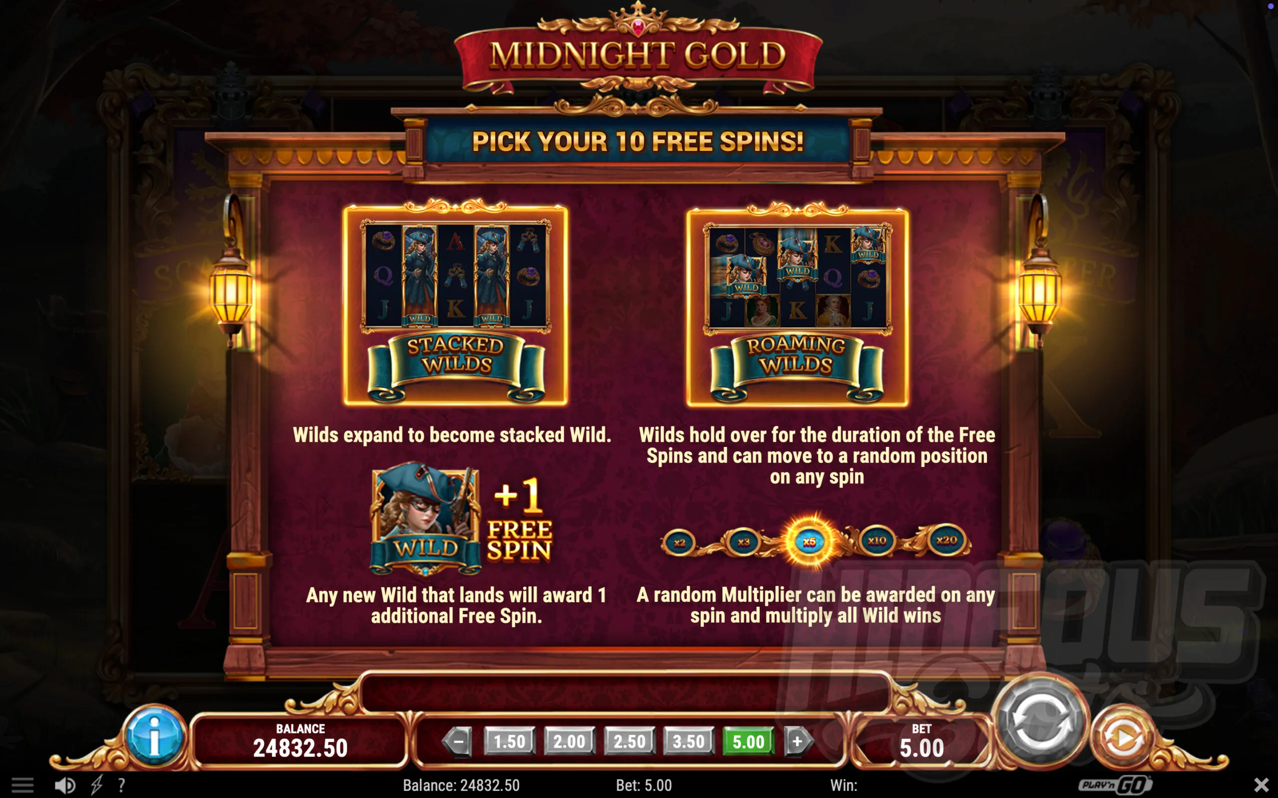 Players Can Choose Between Two Free Spins Features