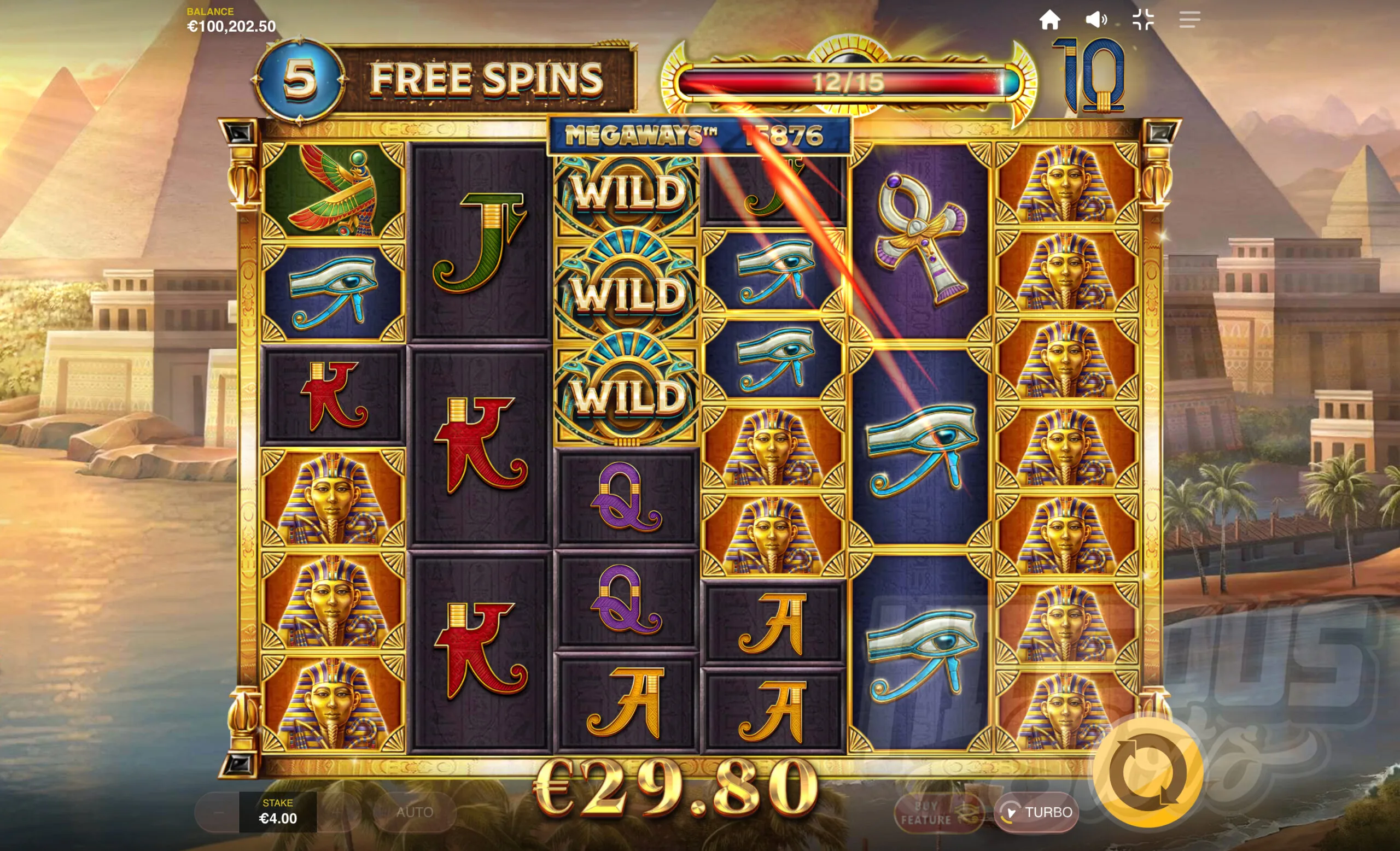 Wings of Ra Megaways Free Spins