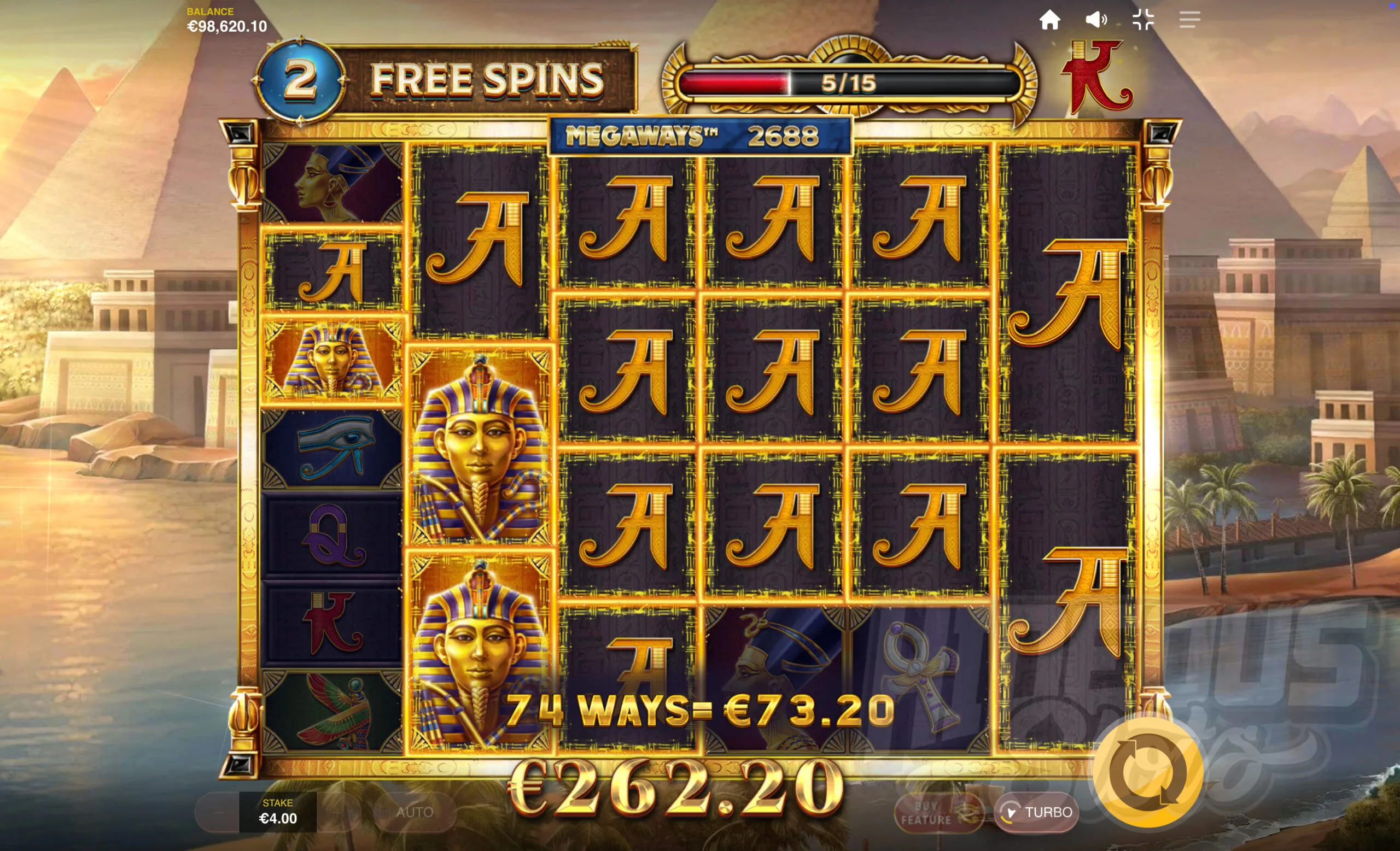 Wings of Ra Megaways Mega Free Spins