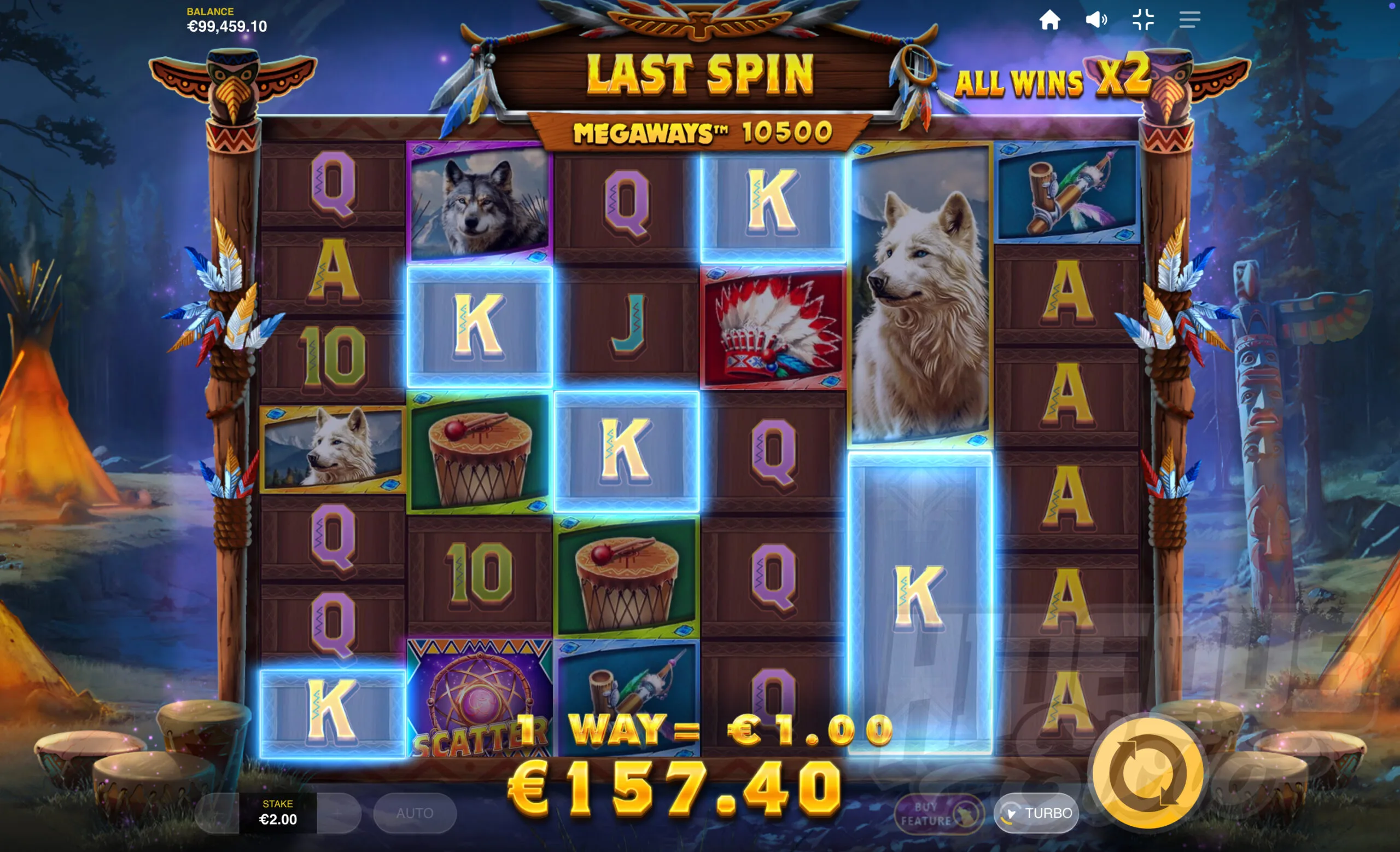 Wolf Stacks Megaways Free Spins