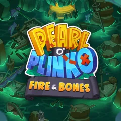 Pearl O' Plinko Fire & Bones Logo