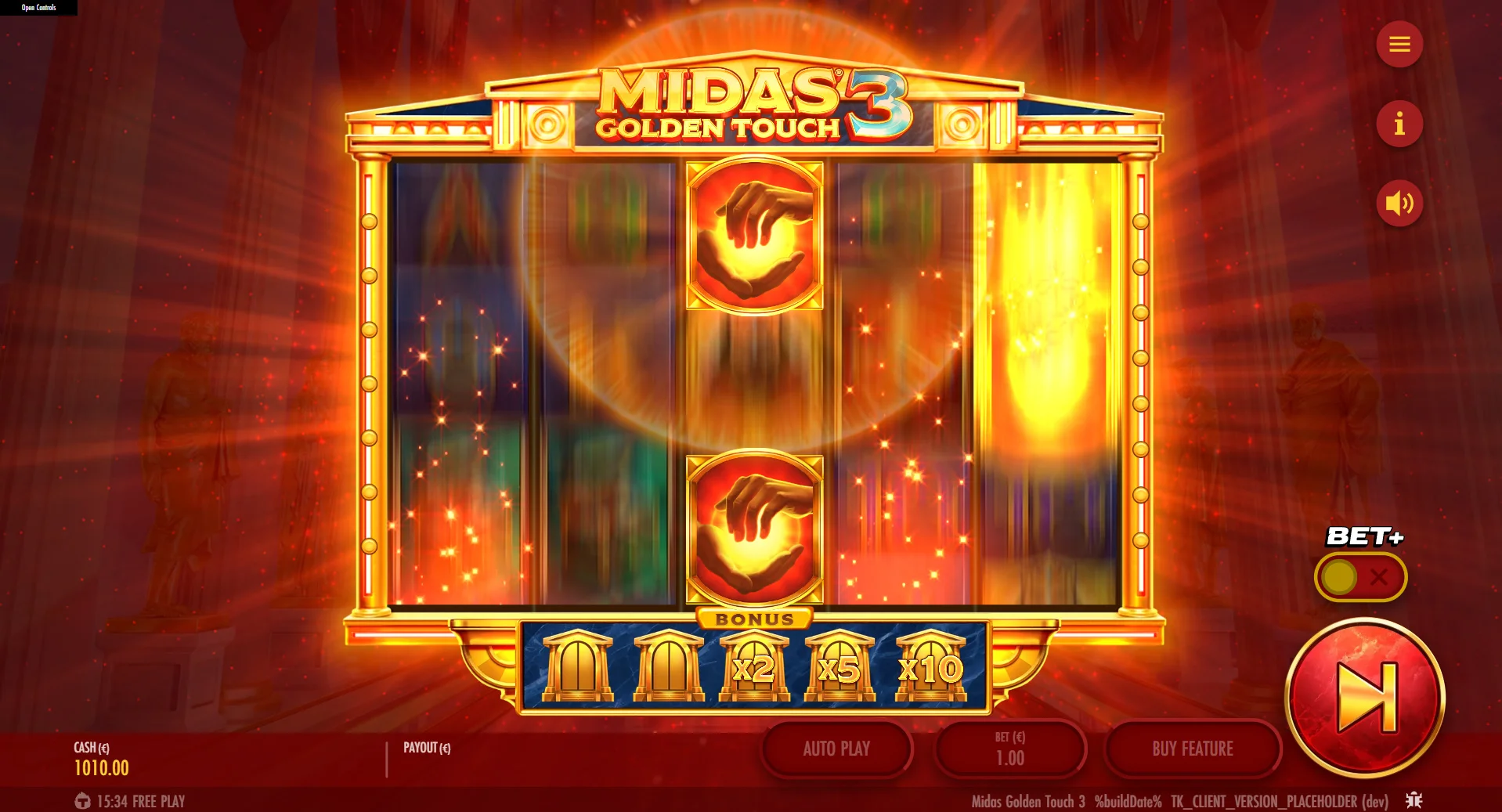 Midas Golden Touch 3 Gift of Midas feature