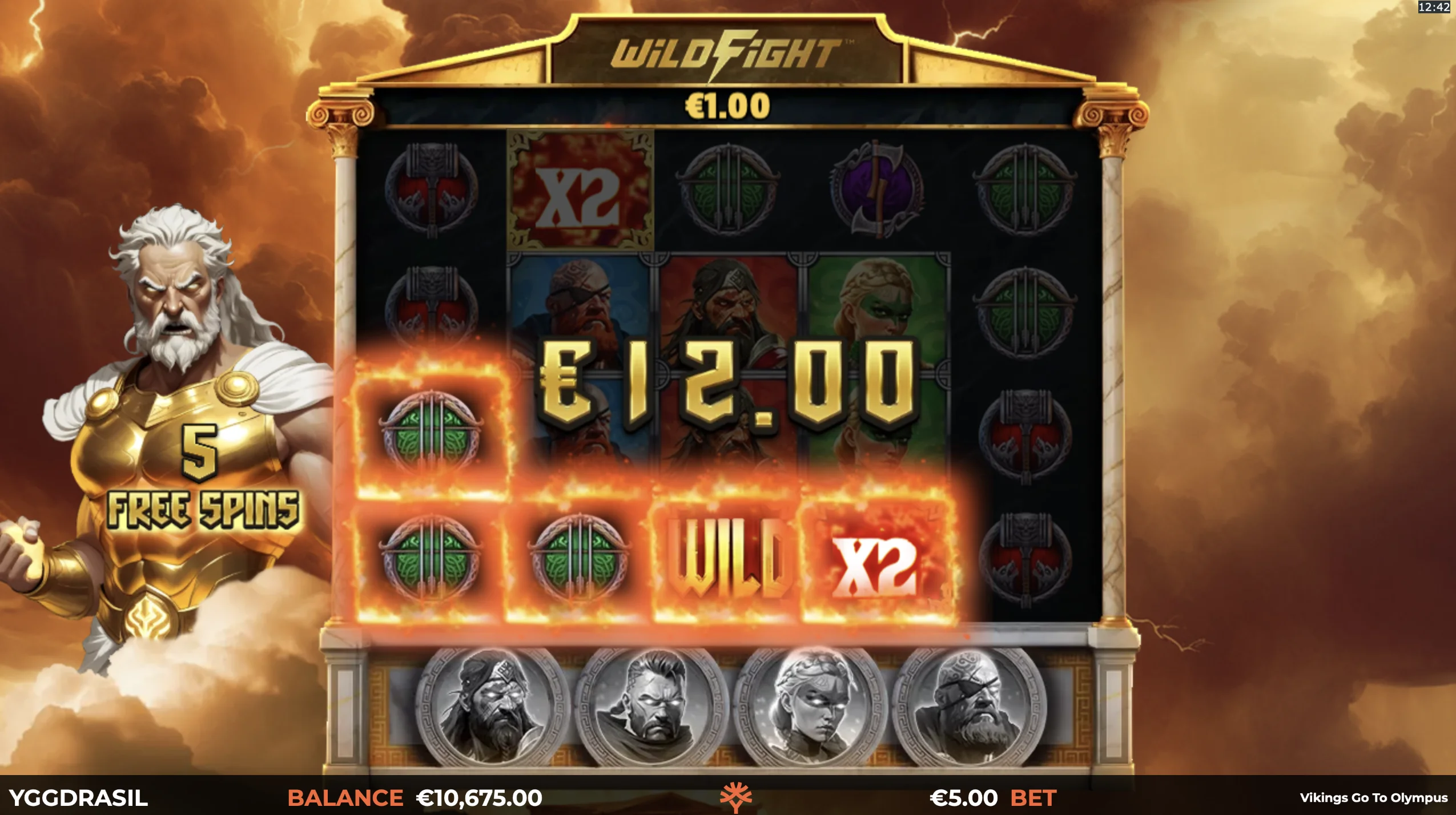 Vikings Go To Olympus Free Spins