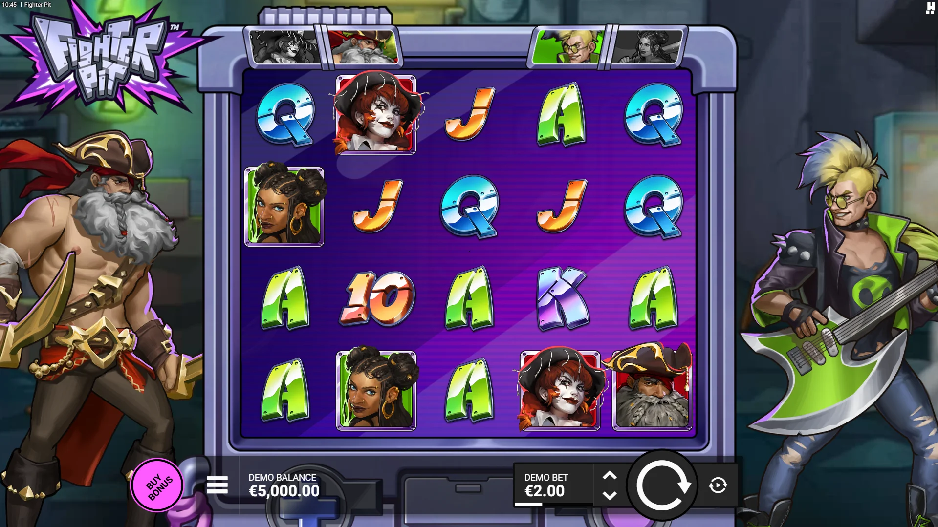 Fighter Pit Base Game play