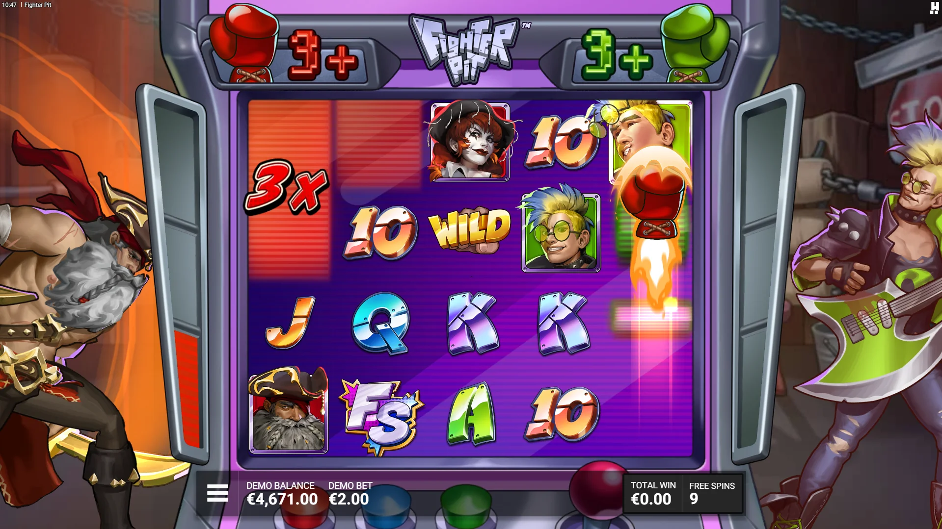 Trigger the bonus rounds to see opponents battle for Epic Drop respins