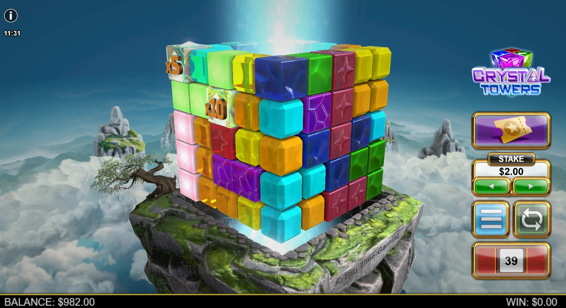 Land Wilds and Multiplying Wilds to help with winning combinations