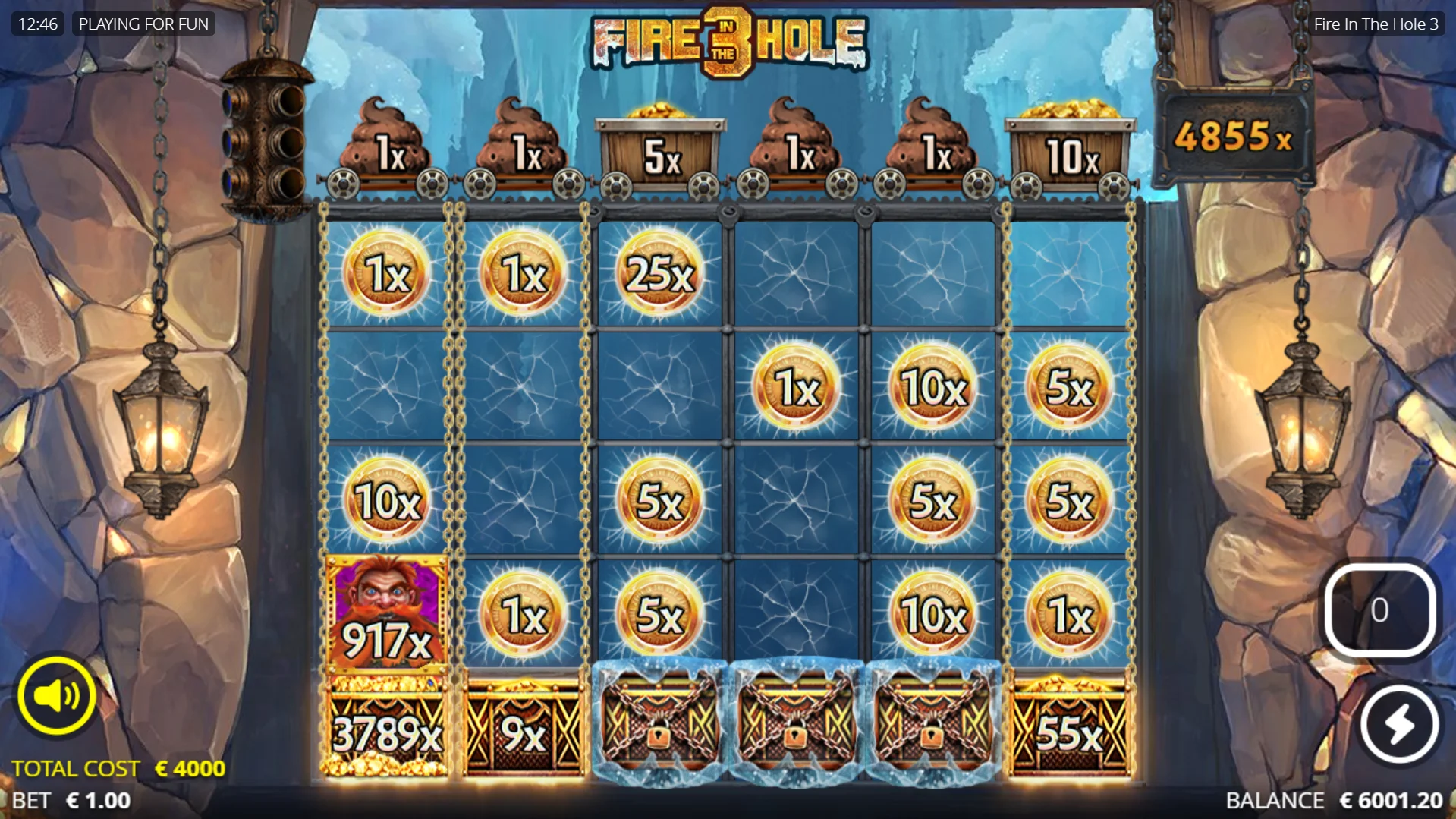 Fire In The Hole 3 Lucky Wagon Spins play