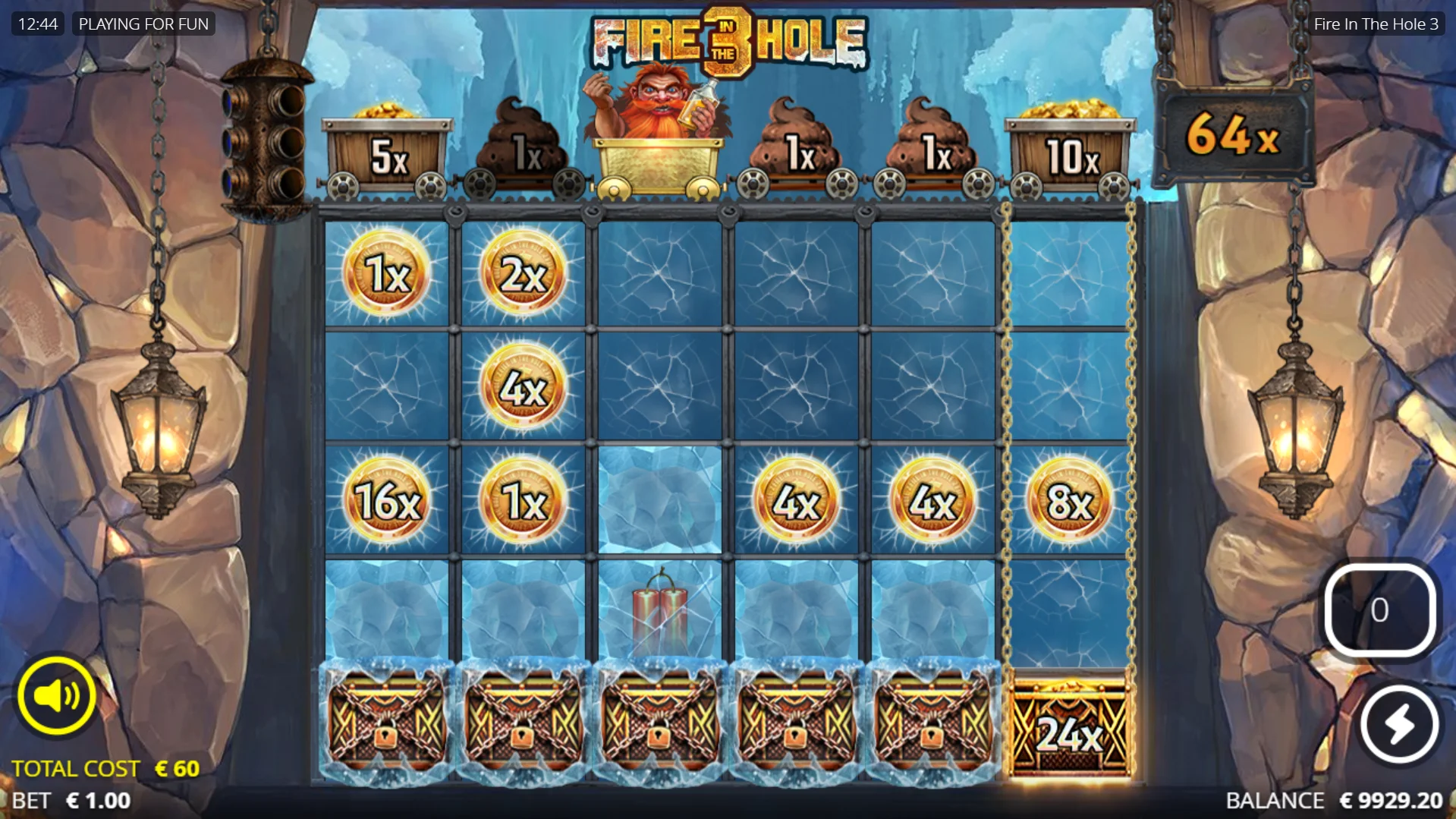 During Free Spins, land Coin symbols to activate enhancers and win values