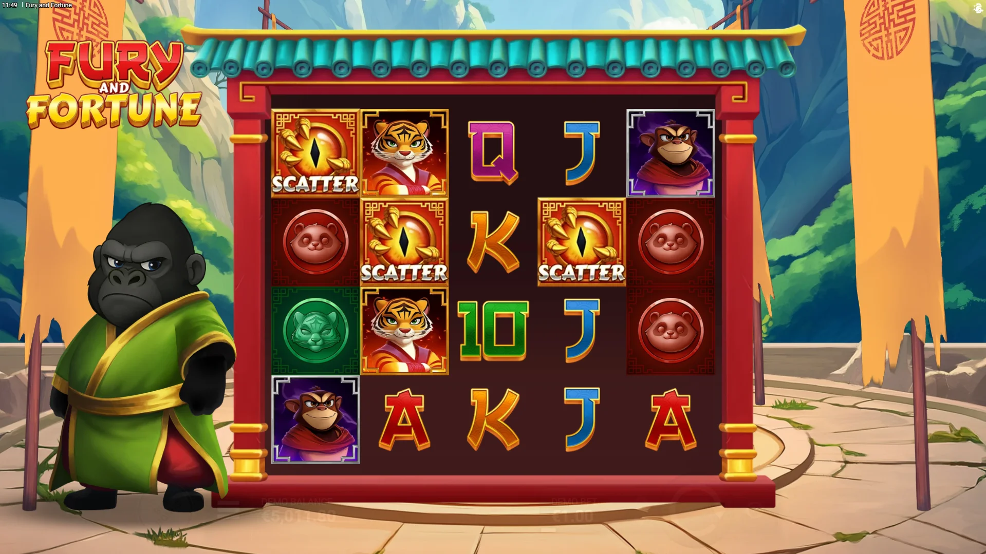 Landing 3 or 4 scatters triggers the Free Spins bonus rounds