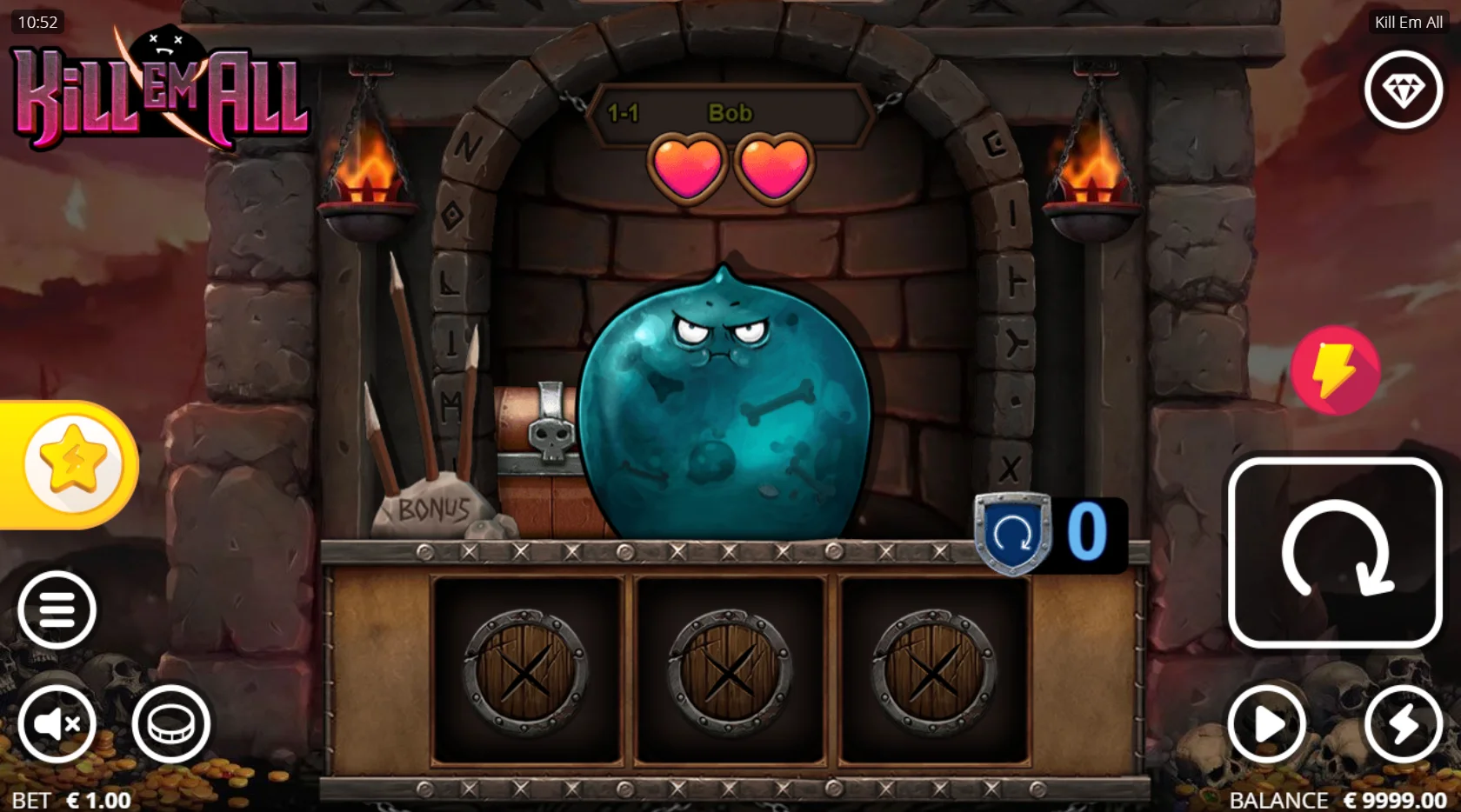 Kill Em All base game play