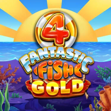 4 Fantastic Fish Gold Logo