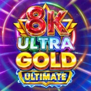 8K Ultra Gold Ultimate Logo