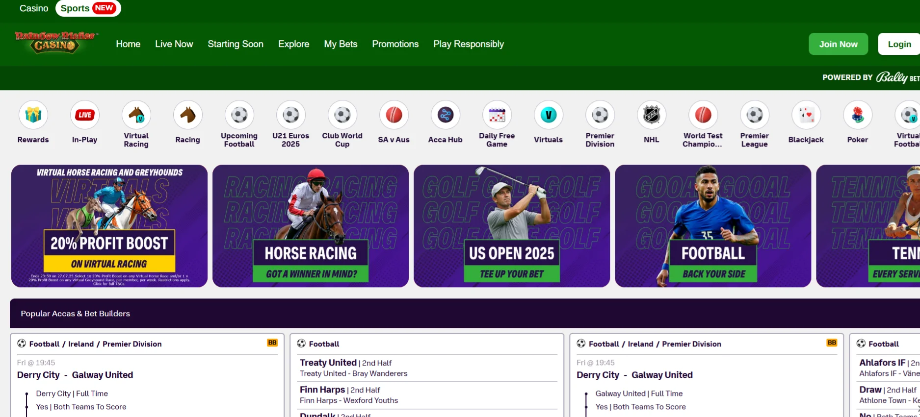 Rainbow Riches Sportsbook