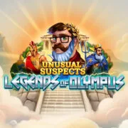 Unusual Suspects Legends of Olympus Slot Logo