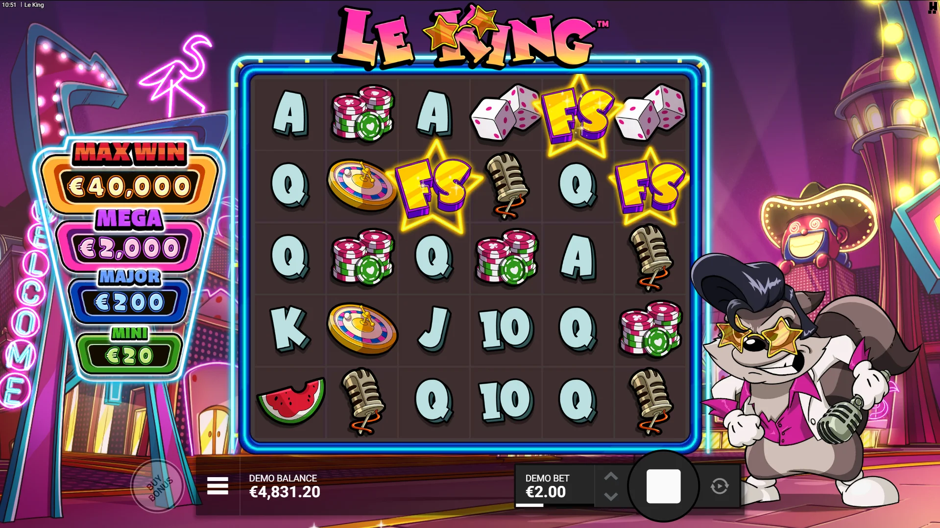 Land 3 or More Scatters to Trigger the Free Spins Bonus Rounds