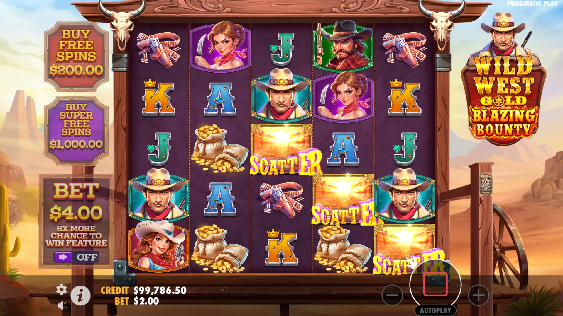 Land 3 or more scatters to trigger the Free Spins bonus