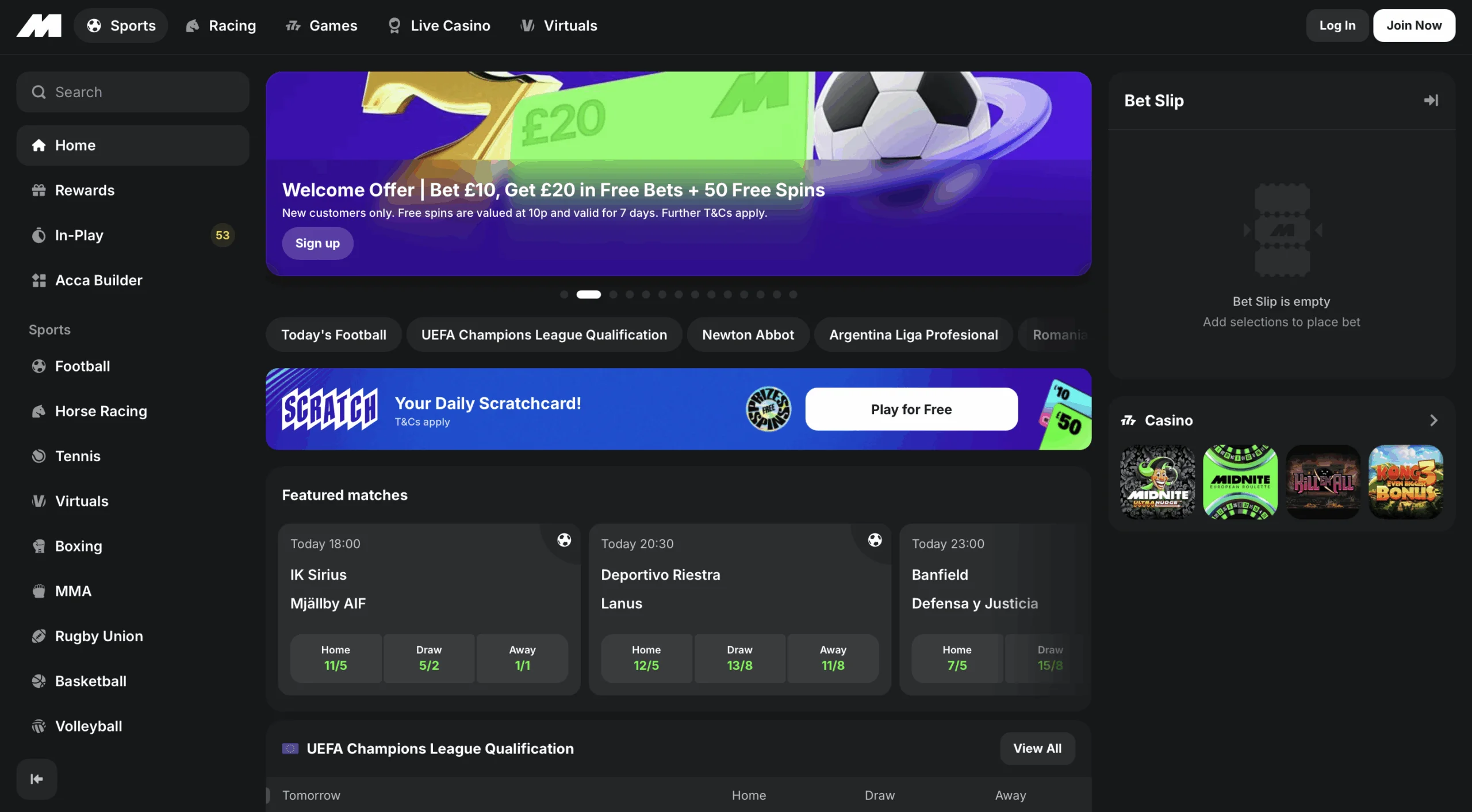 Midnite Sportsbook