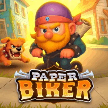 Paper Biker Thumbnail
