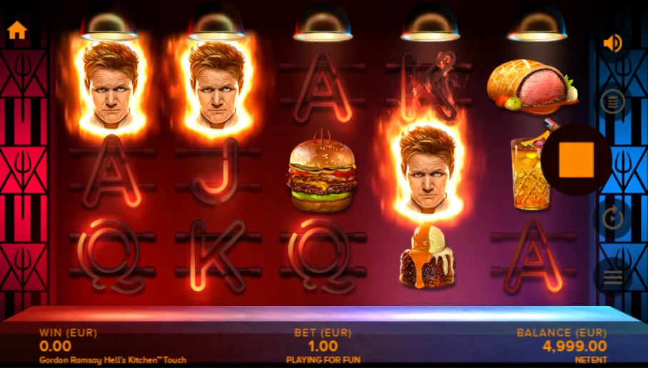 Gordon Ramsay Hell’s Kitchen Free Spins